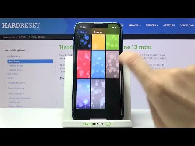 Video thumbnail for How to Change Wallpaper on iPhone 13 mini - Personalize Lock & Home Screen on iOS