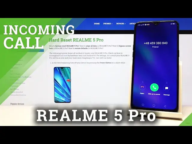 Video thumbnail for How Incoming Call Animation looks on Realme 5 Pro - Discover Available Call Settings