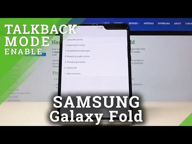 Video thumbnail for How to Activate / Deactivate TALKBACK in SAMSUNG Galaxy Fold – Open & Use Talkback