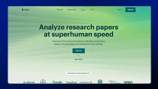 Video thumbnail for How To Organize Your Elicit Articles In Notion