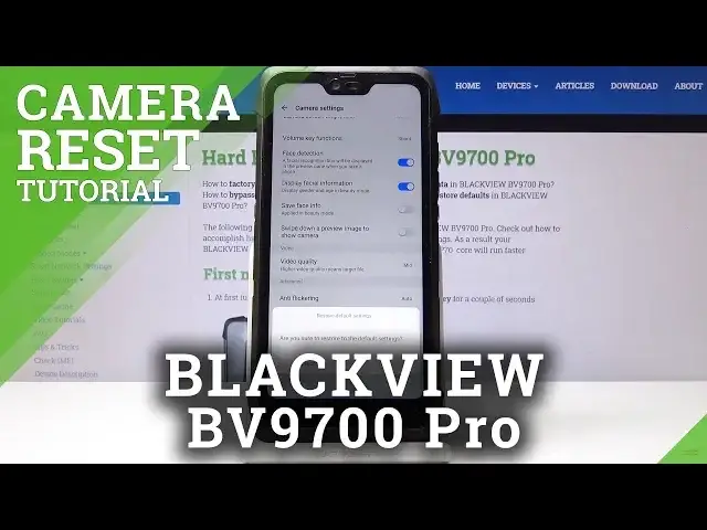 Video thumbnail for How to Restore Camera Settings in Blackview BV9700 Pro - Reset Camera