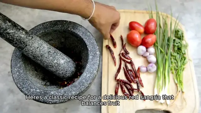 Video thumbnail for Red sangria recipe