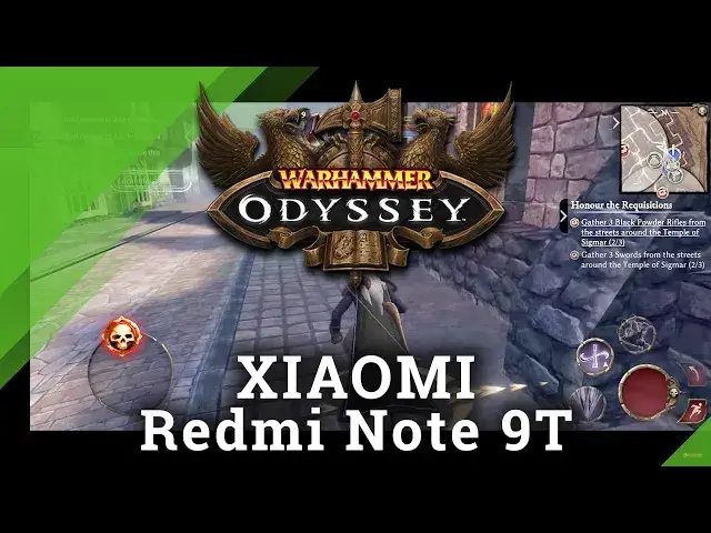 'Video thumbnail for Xiaomi Redmi Note 9T - Warhammer Odyssey Gameplay (Screen Recorder)'