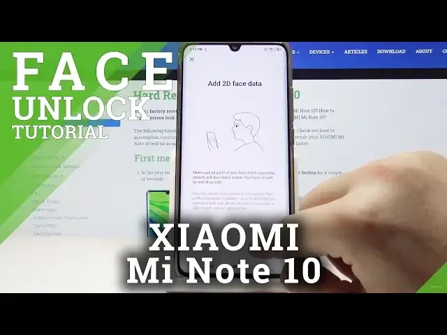'Video thumbnail for How to Add Face Unlock in Xiaomi Mi Note 10 – Set Up Face Recognition'