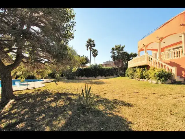 Video thumbnail for Villa Clásica-Mediterránea en JAVEA sobre parcela Llana y Soleada con vistas al GOLF ⛳ LA MANDARINA