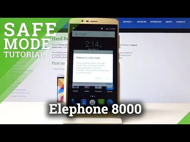 Video thumbnail for How to Activate Safe Mode in Elephone 8000 - Use Diagnostic Mode