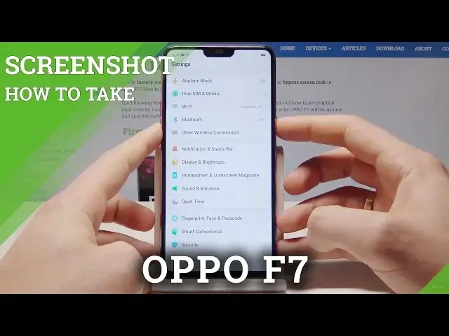 Video thumbnail for How to Capture Screen in OPPO F7 - Save Screenshot / Creenshot Tutorial