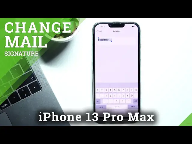 'Video thumbnail for How to Change Mail Signature on iPhone 13 Pro Max - Personalize Mail Ending'
