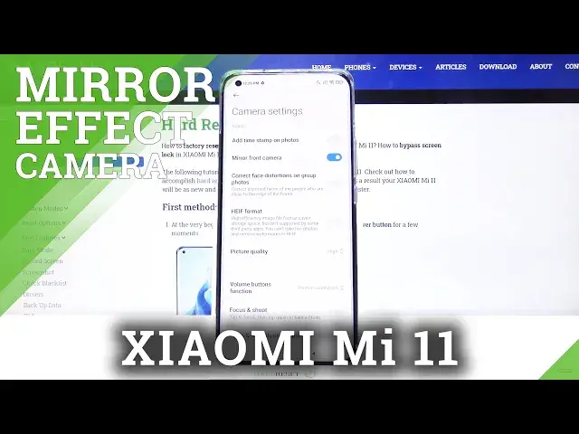 Video thumbnail for How to Manage Camera Mirror Effect in XIAOMI Mi 11 – Find Reflection Option