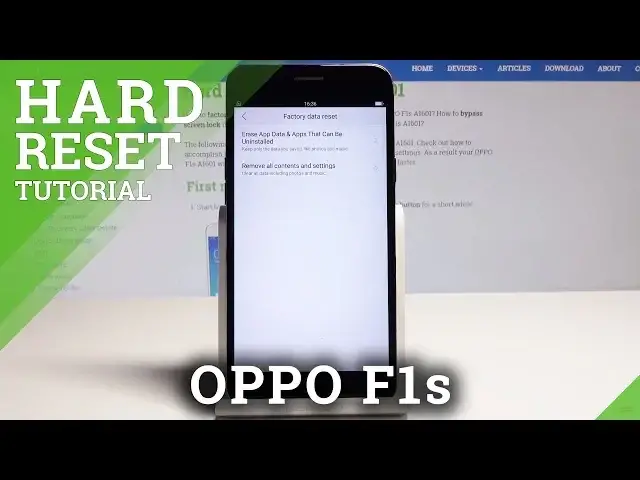 Video thumbnail for Hard Reset OPPO F1s - Factory Reset Tutorial by OPPO Settings
