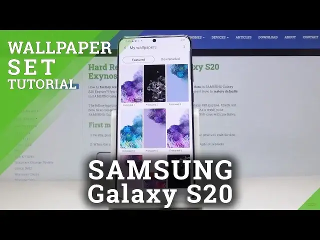 'Video thumbnail for How to Change Wallpaper on Samsung Galaxy S20+ – Make your Phone Unique Among the Others'