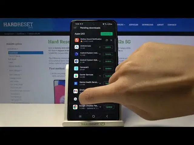 Video thumbnail for How to Update Apps on SAMSUNG Galaxy A52s - Download Latest App Version
