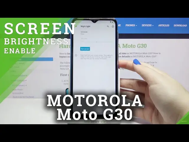 'Video thumbnail for How to Switch On Eye Comfort Mode in Motorola Moto G30 – Customize Brightness'