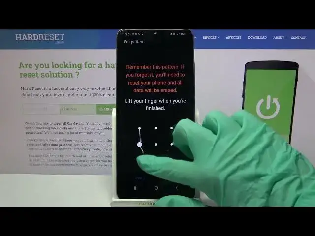 'Video thumbnail for How to Set Up Screen Lock on SAMSUNG Galaxy A12s – Add Screen Lock'