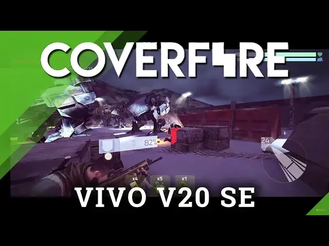Video thumbnail for Cover Fire Screen Recording on VIVO V20 SE – Performance Test