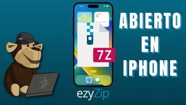 'Video thumbnail for Cómo abrir archivos 7z en iPhone (Guía simple)'