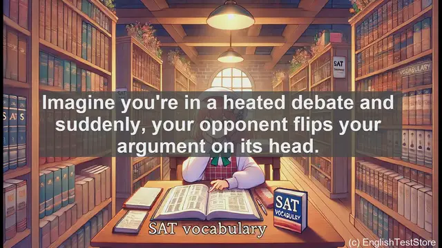 Video thumbnail for 5000 Must Know SAT Vocabulary - Obvert: The Powerful Word That Can Turn Arguments Around