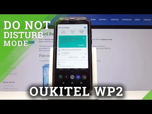 'Video thumbnail for How to Mute Sound on OUKITEL WP2 - Do Not Disturb Mode'