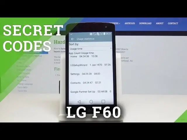 Video thumbnail for Secret Codes for LG F60 - Discover Hidden LG Modes