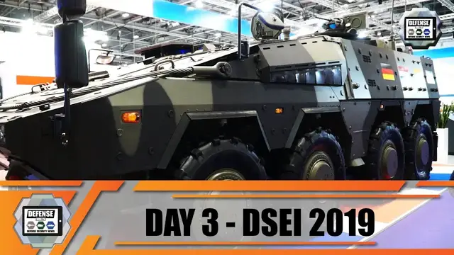 'Video thumbnail for DSEI 2019 International Defense and Security Exhibition London UK Land Zone Show daily Web TV Day 3'