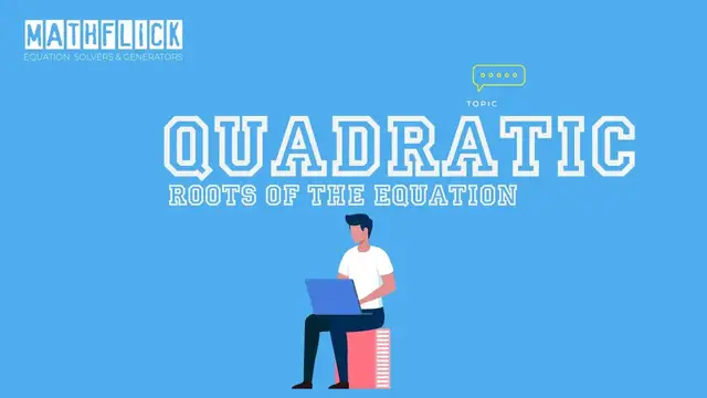 Video thumbnail for ROOT OF QUADRATIC EQUATION An Incredibly Easy Method That Works For All - Algebra Math Basics