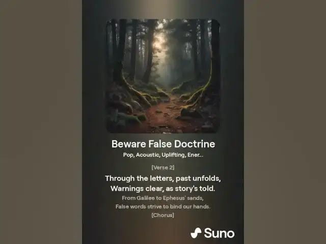 Video thumbnail for Beware False Doctrine #christiansongs #gospelsongs