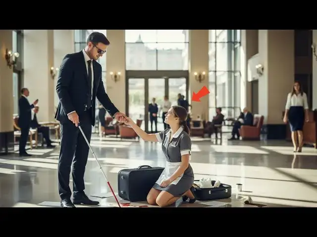 Video thumbnail for CEO Acts Blind to See Who’ll Help — Only the Shy Maid Holds His Hand and Whispers “It’s Okay”