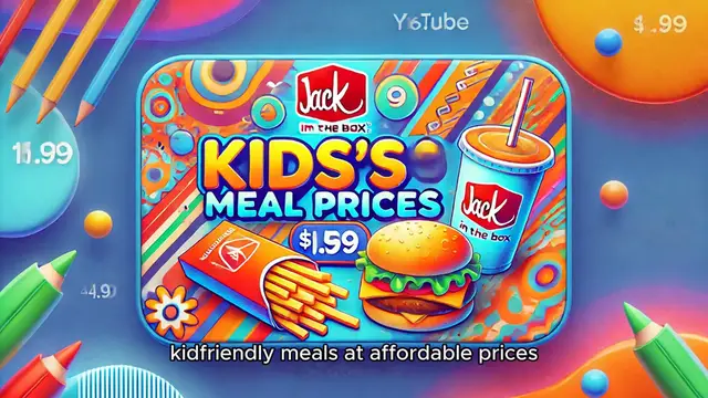 Video thumbnail for Jack in the Box Kids’ Meal Prices