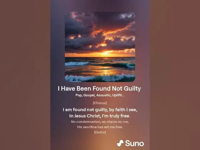 Video thumbnail for I Have Been Found Not Guilty In Christ