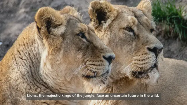 Video thumbnail for 10 Crucial Lion Conservation Efforts by Zoos