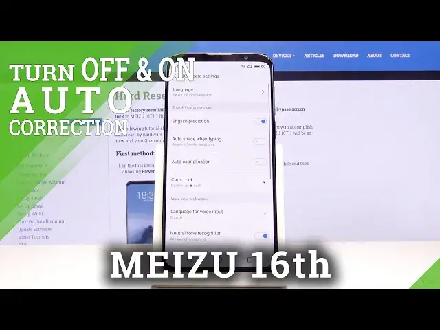 'Video thumbnail for How to Activate SwiftKey Autocorrect in MEIZU 16th - Enable Predicting Words'