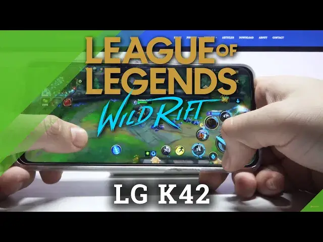 Video thumbnail for LG K42 - LEAGUE OF LEGENDS Wild Rift! | Settings & FPS Checkup