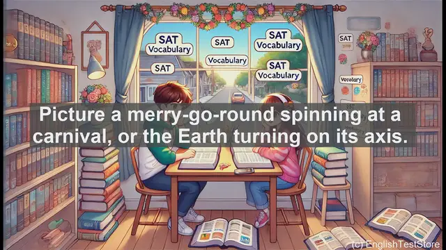 Video thumbnail for 5000 Must Know SAT Vocabulary - Rotate: Key SAT Vocabulary Word Explained