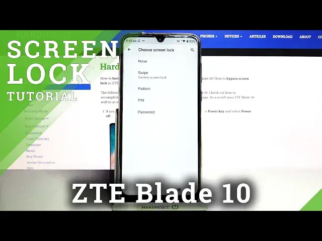 'Video thumbnail for How to Set Up Screen Lock on ZTE Blade 10 – Lock Screen Settings'