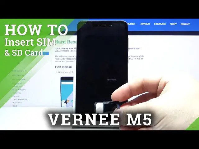 'Video thumbnail for How to Insert Nano SIM and Micro SD Cards into VERNEE M5 – Find SIM and SD Slots'