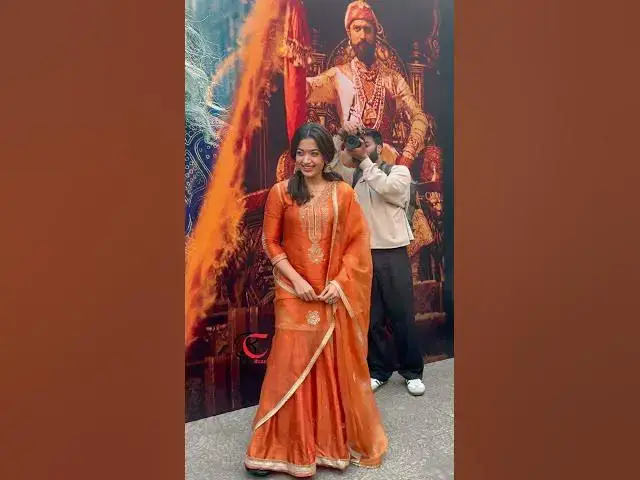 Video thumbnail for Rashmika Mandanna’s Grand Entry at Chitra Cinemas! 🔥🎥 #Chhaava #celebritybuzz