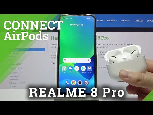 'Video thumbnail for How to Connect AirPods with REALME 8 Pro – Bluetooth Connection'