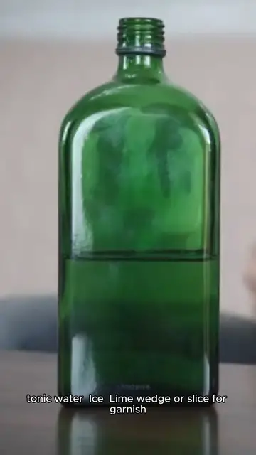 Video thumbnail for gin and tonic recipe