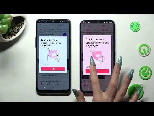 Video thumbnail for How to Transfer Files from SAMSUNG Galaxy A20s to an Android Device - Send Anywhere App