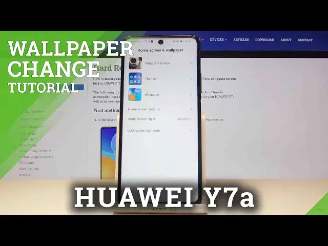 Video thumbnail for How to Change Wallpaper in HUAWEI Y7A – Refresh the Look of Home Screen