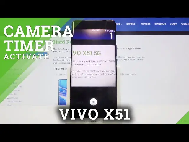 Video thumbnail for How to Use Camera Countdown in VIVO X51 5G – Take Timed Photo