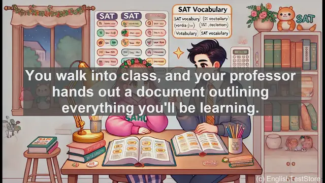 Video thumbnail for 5000 Must Know SAT Vocabulary - Syllabus: Your Academic Roadmap Explained