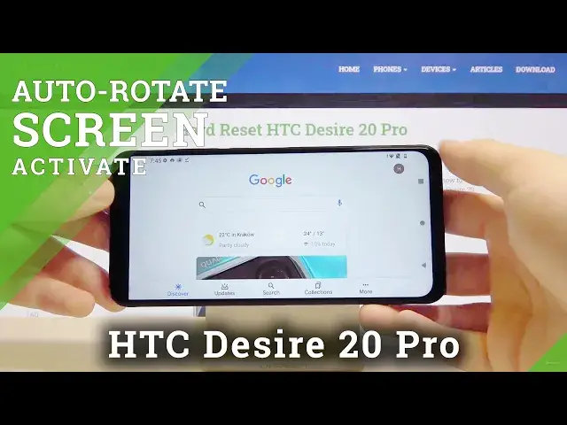Video thumbnail for How to Turn On or Off Auto Rotate Screen in HTC Desire 20 Pro?
