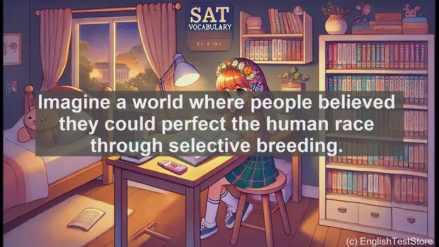 Video thumbnail for 5000 Must Know SAT Vocabulary - Eugenic: Understanding a Controversial Term