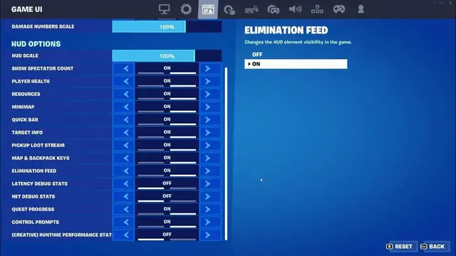 Video thumbnail for How To Manage HUD Icons In Fortnite