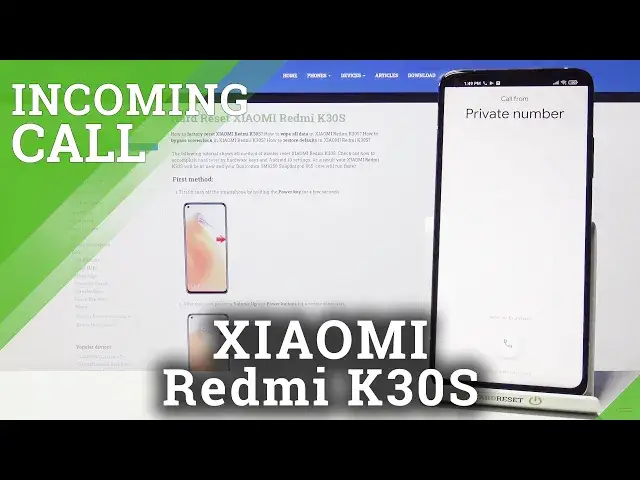'Video thumbnail for XIAOMI Redmi K30S Incoming Call | Default Calling View'