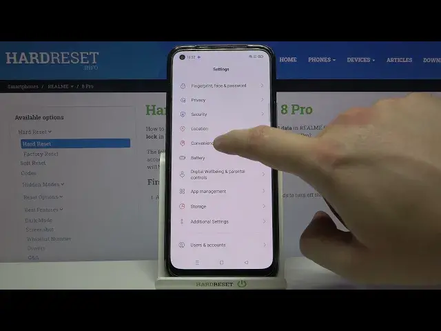 'Video thumbnail for How to Turn On / Off Front Camera in Screen Recorder on REALME 8 Pro – Manage Front Camera'