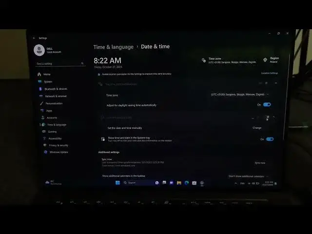 Video thumbnail for How To Change Date & Time In Dell XPS