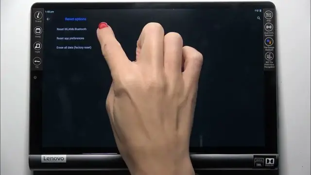 Video thumbnail for How to Reset Network Settings in LENOVO Yoga Smart Tab – Restore Network Settings