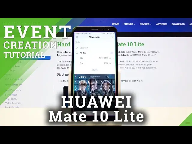 Video thumbnail for HUAWEI Mate 10 Lite & Calendar App - Add Events to Calendar